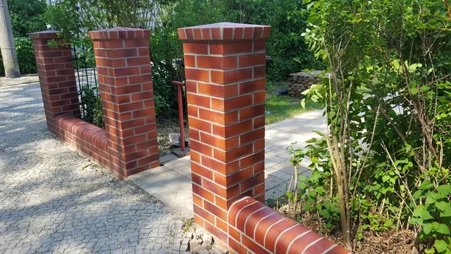 Ziegelpfosten – Ziegelpfosten – Ansicht 4