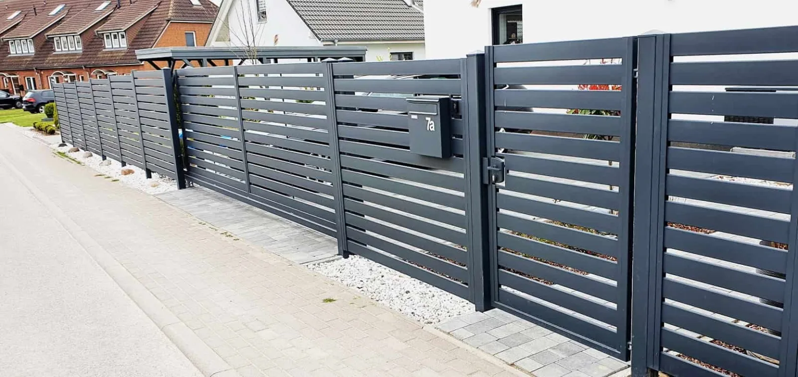 Originalaufnahme für Moderne Zäune